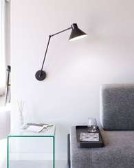 Настенный светильник Odine черный