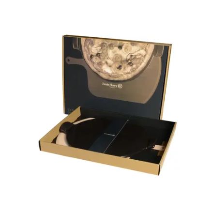 Камень и лопата для хлеба и пиццы Emile Henry (базальт)