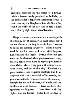 Correspondence of Lord Byron; with a friend including his letters to his mother, written from Portugal, Spain, Greece, and the shores of the Mediterranean, in 1809, 1810, and 1811. Volume 2 | George Gordon Byron