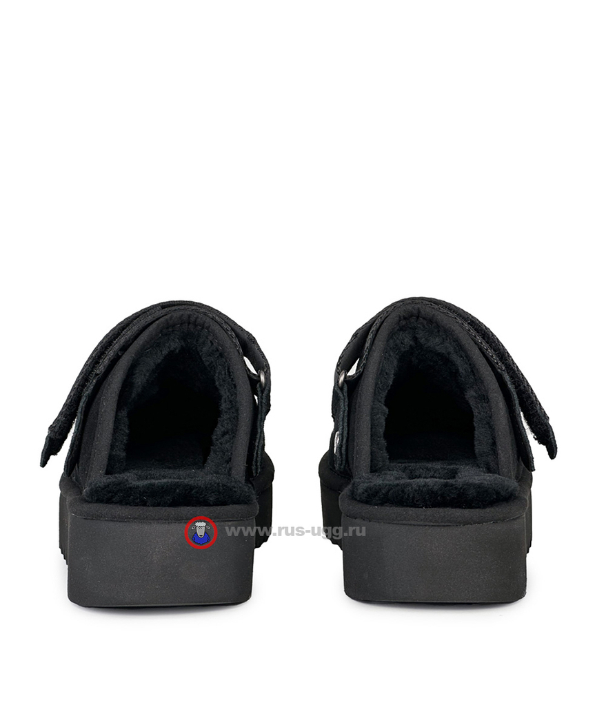 GOLDENSTAR CLOG PLATFORM Black