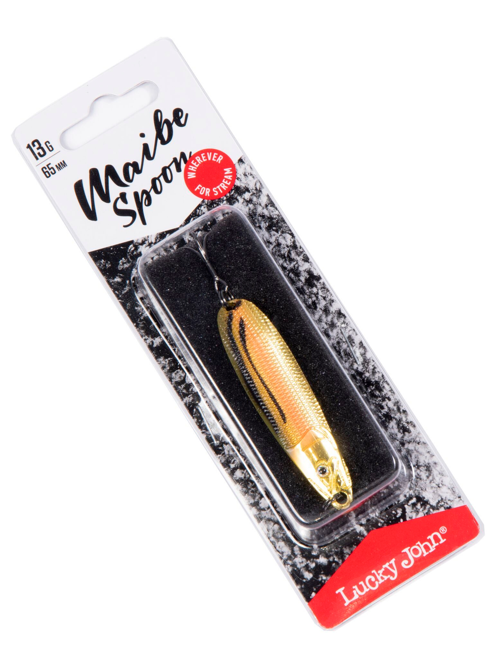 Блесна Lucky John Maibe Spoon 65 мм, 13 г, цвет 005