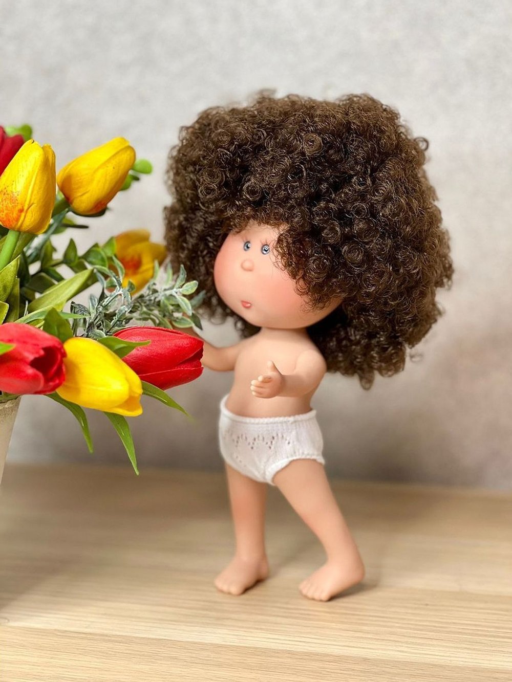 Кукла Nines виниловая 23см Little Mia без одежды (3199W8)