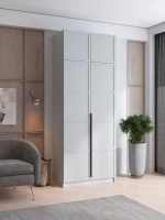 Шкаф распашной 80х40х240 двухдверный Luxury 2A