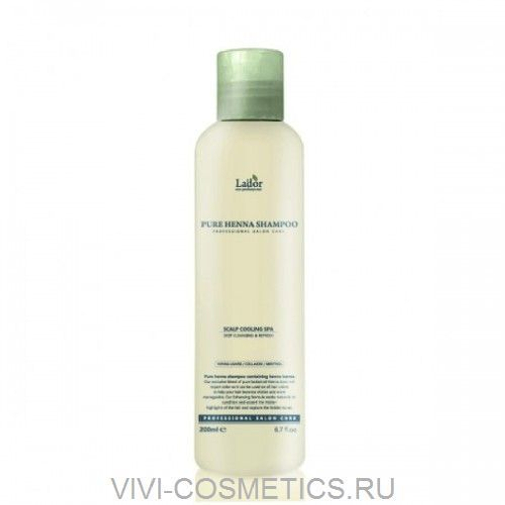 Шампунь для волос с хной LADOR Pure Henna Shampoo 200 мл