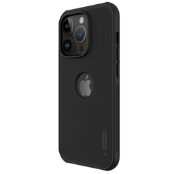 Двухкомпонентный усиленный чехол от Nillkin для iPhone 14 Pro, серия Super Frosted Shield Pro, с вырезом под логотип