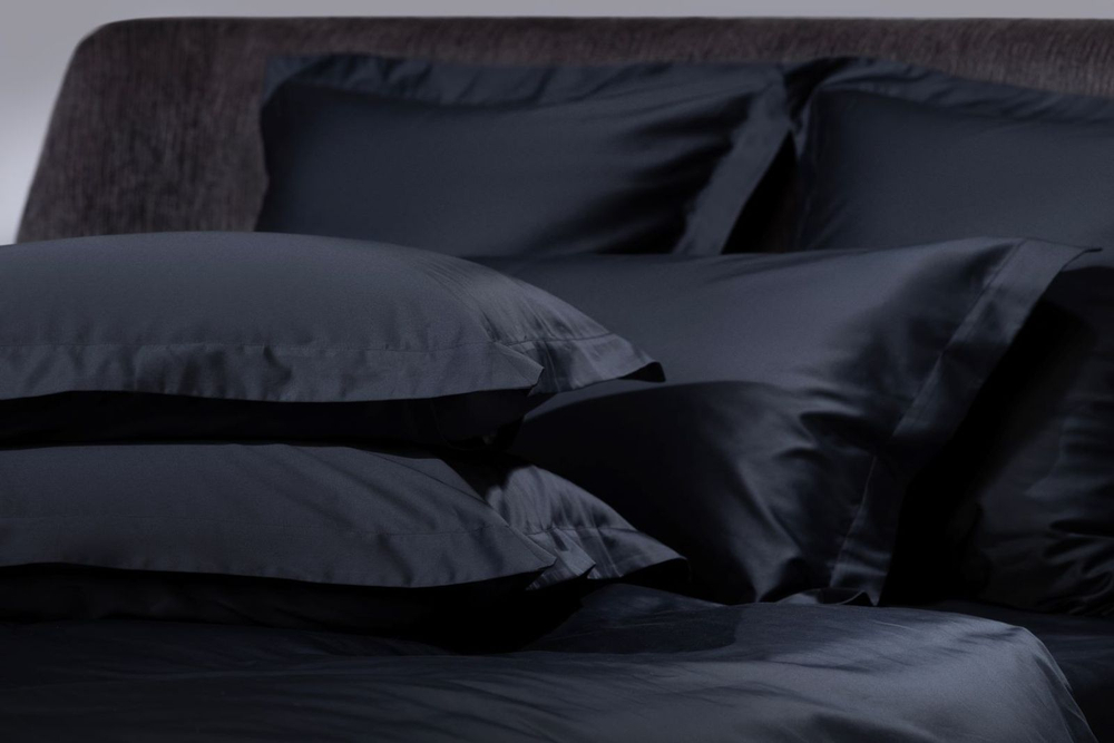 Постельное белье 180х200 Dark Onyx Allure Grass Семейный