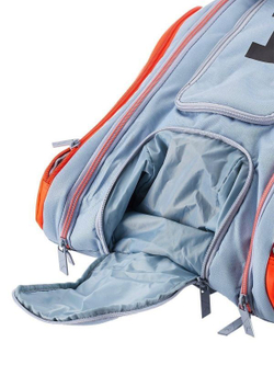 Сумка теннисная Head Radical 12R Monstercombi - grey/orange