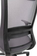 Офисное кресло CHAIRMAN 500 LT с подголовником, экокожа/сетка