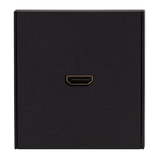 Розетка STRONG HDMI с/у антрацит KRANZ