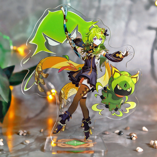 Фигурка акриловая Genshin Impact Геншин Импакт Коллеи Kollei