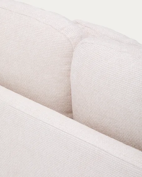 Трехместный диван-кровать Laira, 225 см, шенилл цвета экрю 