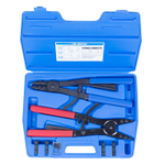 KING TONY (45211PP) Набор съемников для стопорных колец 406 мм, сменные насадки, кейс, 11 предметов