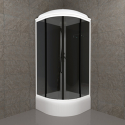 Душевая кабина Triton Грэй В 90x90 (черный)