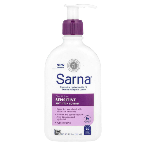 Sarna, Лосьон против зуда, для чувствительной кожи, 222 мл (7,5 жидк. унц.)