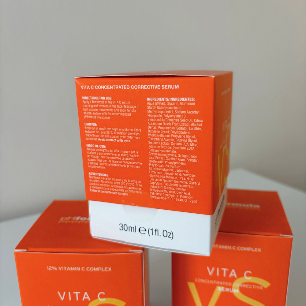PHformula VITA C Concentrated Corrective Serum - Концентрированная корректирующая сыворотка с витамином С 12%