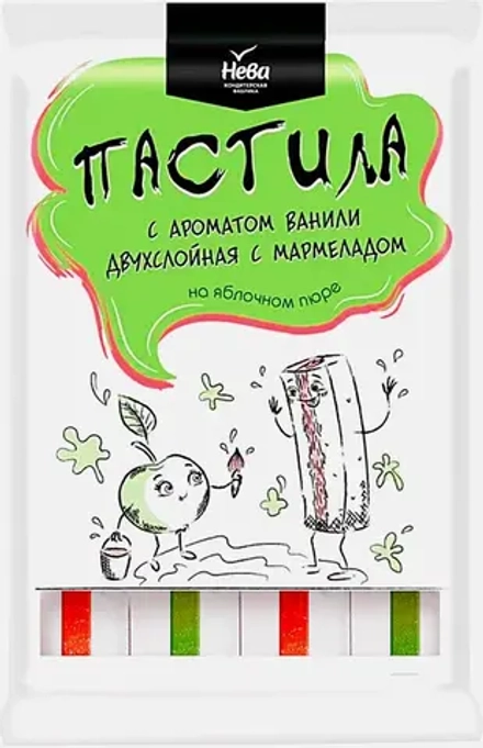 Пастила ванильная мармелад Нева 240г