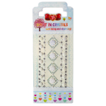 Наклейки-стразы Alingar, акриловые, "Здезды и цветы", пакет с европодвесом