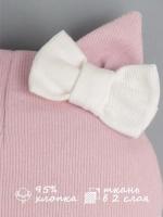 Шапка для девочки осенняя с ушками