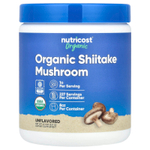 Nutricost, органический порошок из грибов шиитаке, без добавок, 227 г (8 унций)