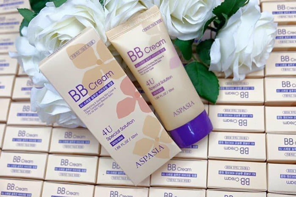 Aspasia. ББ-крем с антивозрастным эффектом BB Cream 4U Special Solution. Wrinkle