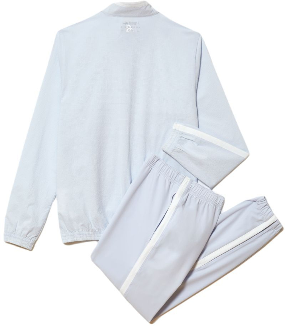 Мужской теннисный костюм Lacoste Sport x Novak Djokovic Sportsuit - light blue