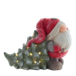 GAEM Фигурка декоративная "Гном" (подсветка, 3хААА, н/п), L40 W19 H30 см, 2в.