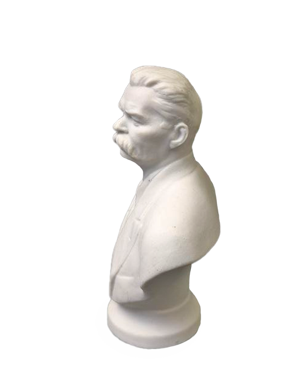 Фарфоровый бюст "Максим Горький" ЛФЗ