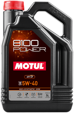MOTUL 8100 POWER 5W40 (  5л) синтетическое моторное масло