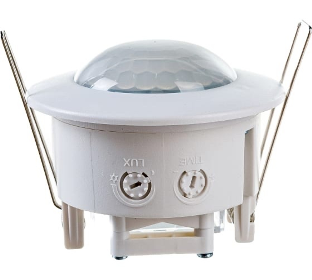 Датчик движения 230V 1200W 6m 360° белый SEN86 Feron 22061