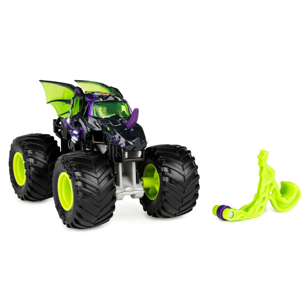 Spin Master Monster Jam - супервнедорожник Bakugan Dragonoid в масштабе 1:64 + перекладина на колесиках 20130580 / артикул   58701 6044941 20130580  / GTIN 778988553480