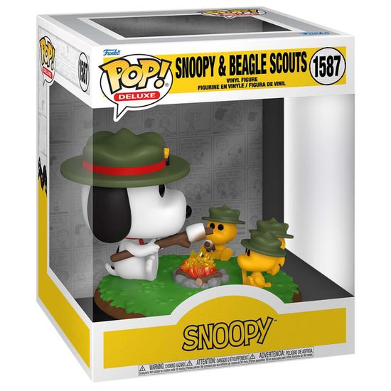 Фигурка Funko POP! Deluxe Peanuts Snoopy & Beagle Scouts (1587) 79999 / Фигурка Фанко ПОП! в виде популярного персонажа серии комиксов Peanuts, Снупи