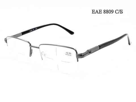 Готовые очки EAE 8809 ЧБ +3 00