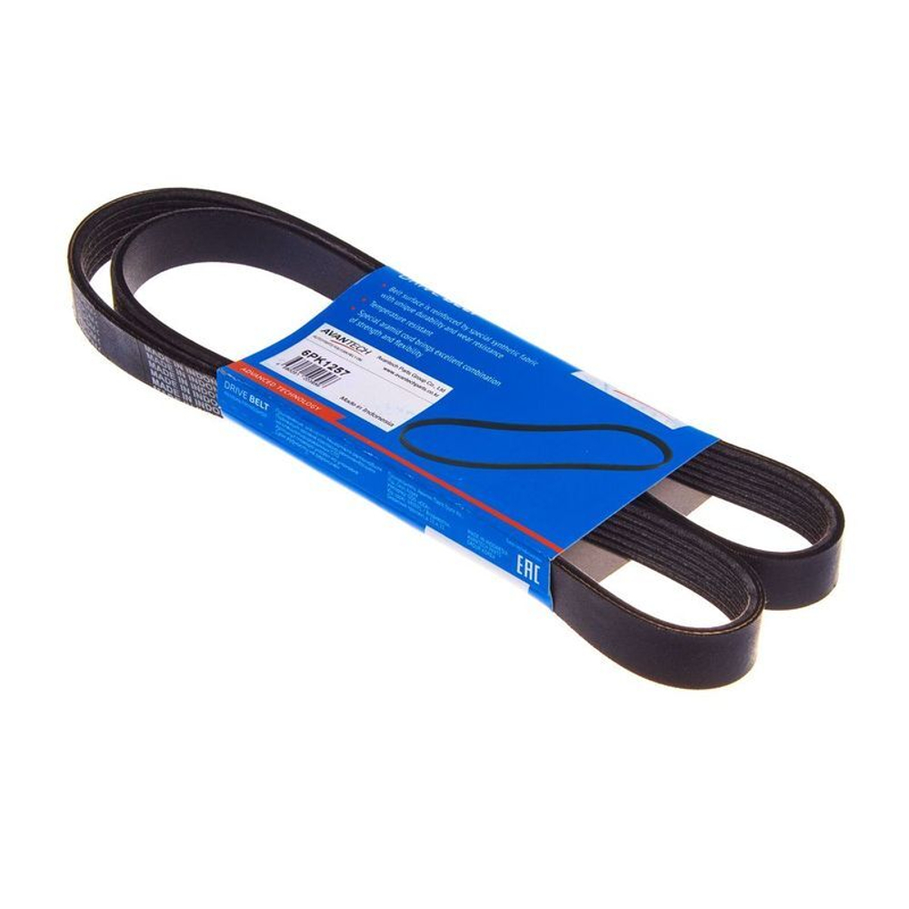 Ремень поликлиновый AVANTECH 6PK1257