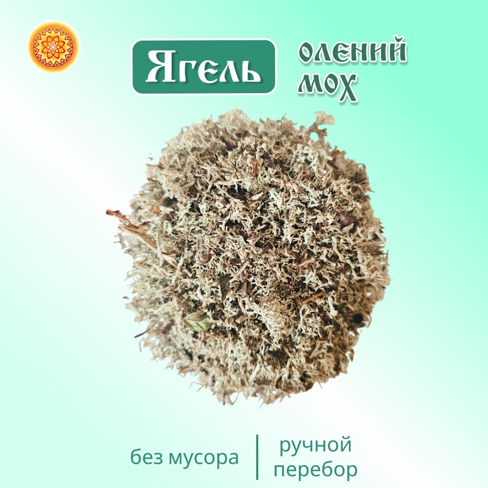 Ягель олений мох измельченный.