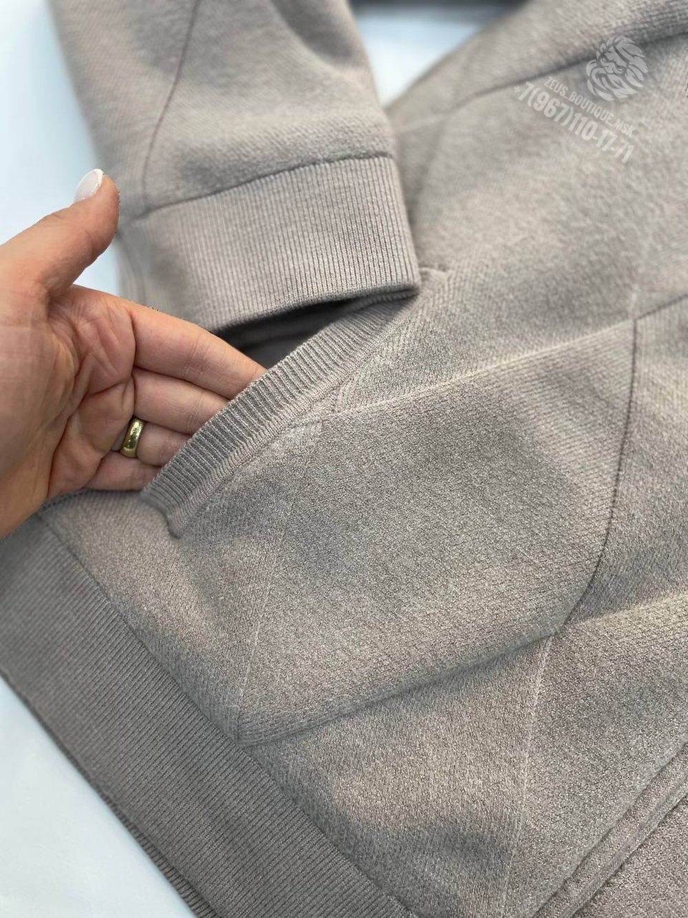 Кардиган с мехом Loro Piana