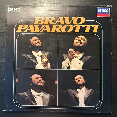 Лучано Паваротти-Браво Паваротти 2LP (Голландия 1981г.)