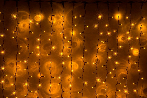 LED- PLS-5720-240V-2*6М-Y/BL-С (желтые светодиоды/черн пр) с контроллером