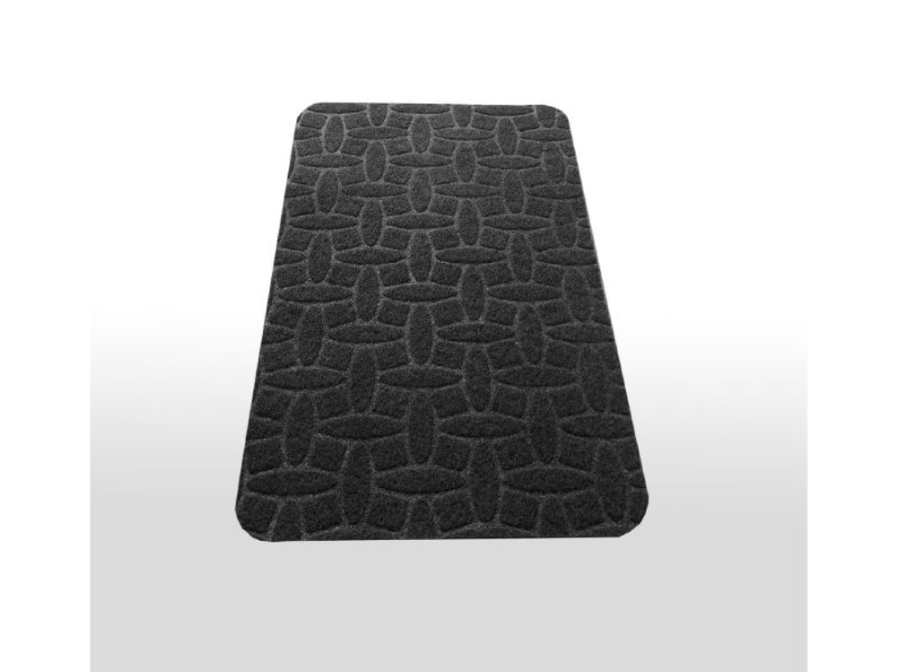 Коврик придверный без подложки Алмаз черный (0,45*0,75м)