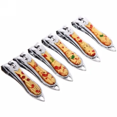 Кусачки для ногтей «Классический», цвет серебро/золото, 5,5см