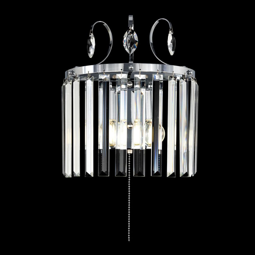 Citilux Инга CL335321 Бра хрустальное с выключателем Хром