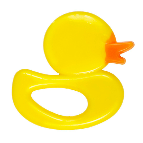 Прорезыватель силиконовый "Уточка" 1 шт ПОМА с 4 месяцев пакет