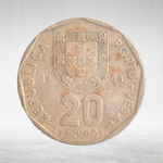 Portugal, 20 Escudos, 1988, F