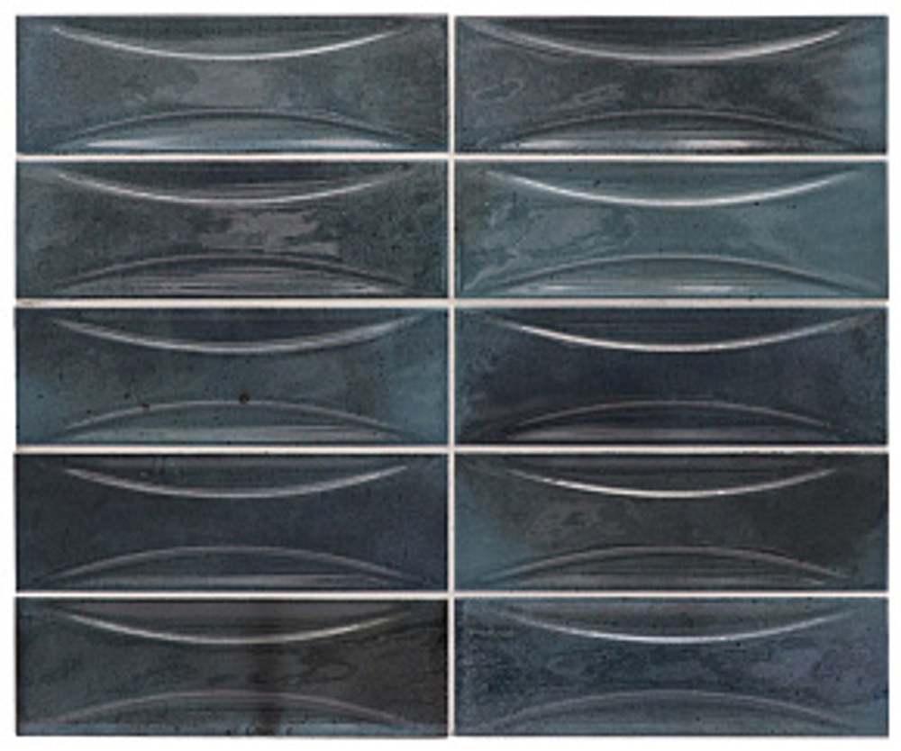 Керамическая плитка для стен EQUIPE HANOI Arco Blue Night 6,5x20/ЭКИПЕ ХАНОЙ Арко Блю Найт 6,5x20