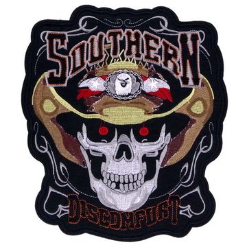 Нашивка Череп в шляпе -  Southern (270х240)