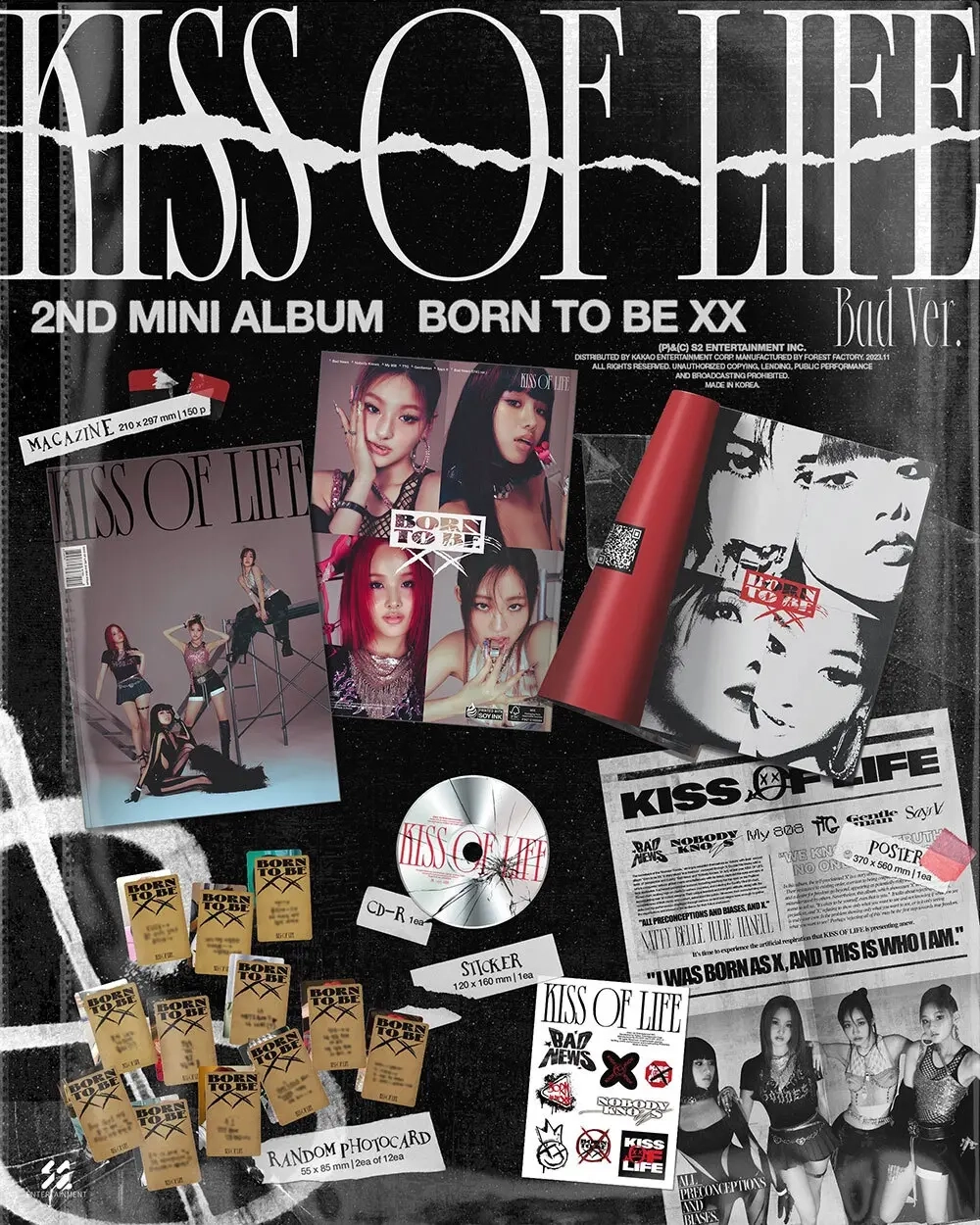 Альбом KISS OF LIFE - Born to be XX