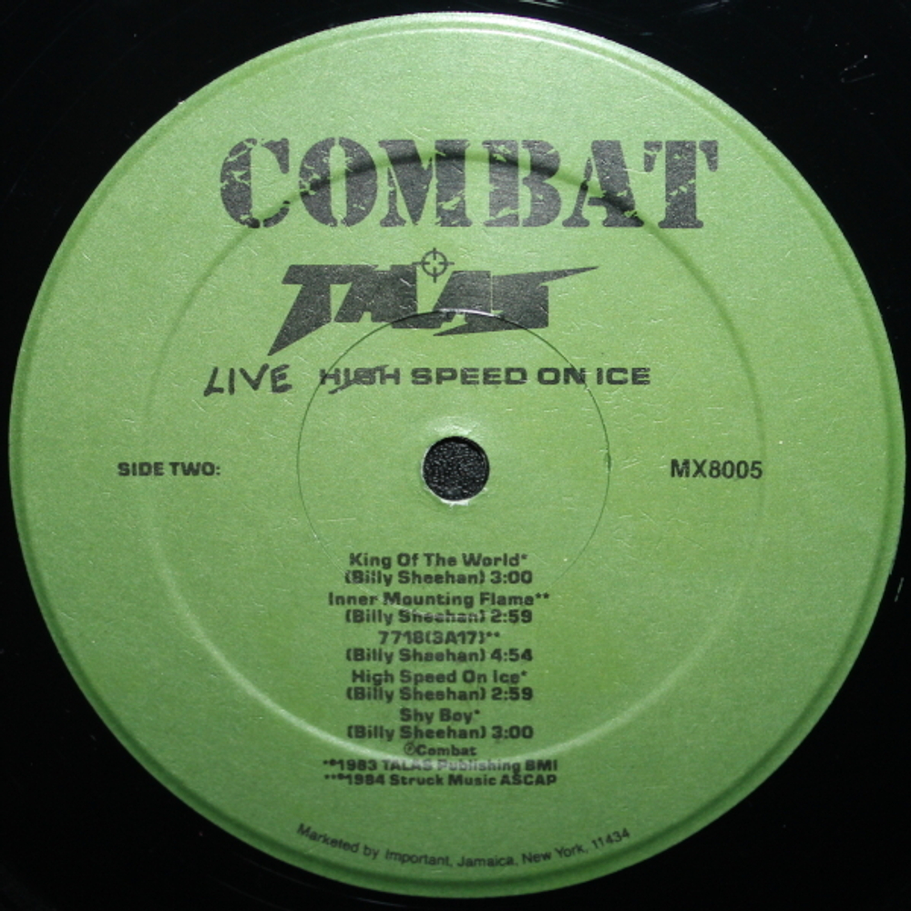 Talas / Live Speed On Ice (LP)