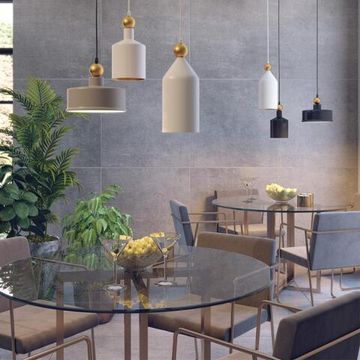 4087/1 PENDANT ODL19 495 белый/золотой Подвес Е27 1*40W 220V BOLLI