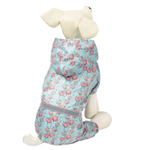 Костюм-дождевик со светоотражающей лентой Triol "Маковое поле" L, голубой 35 см