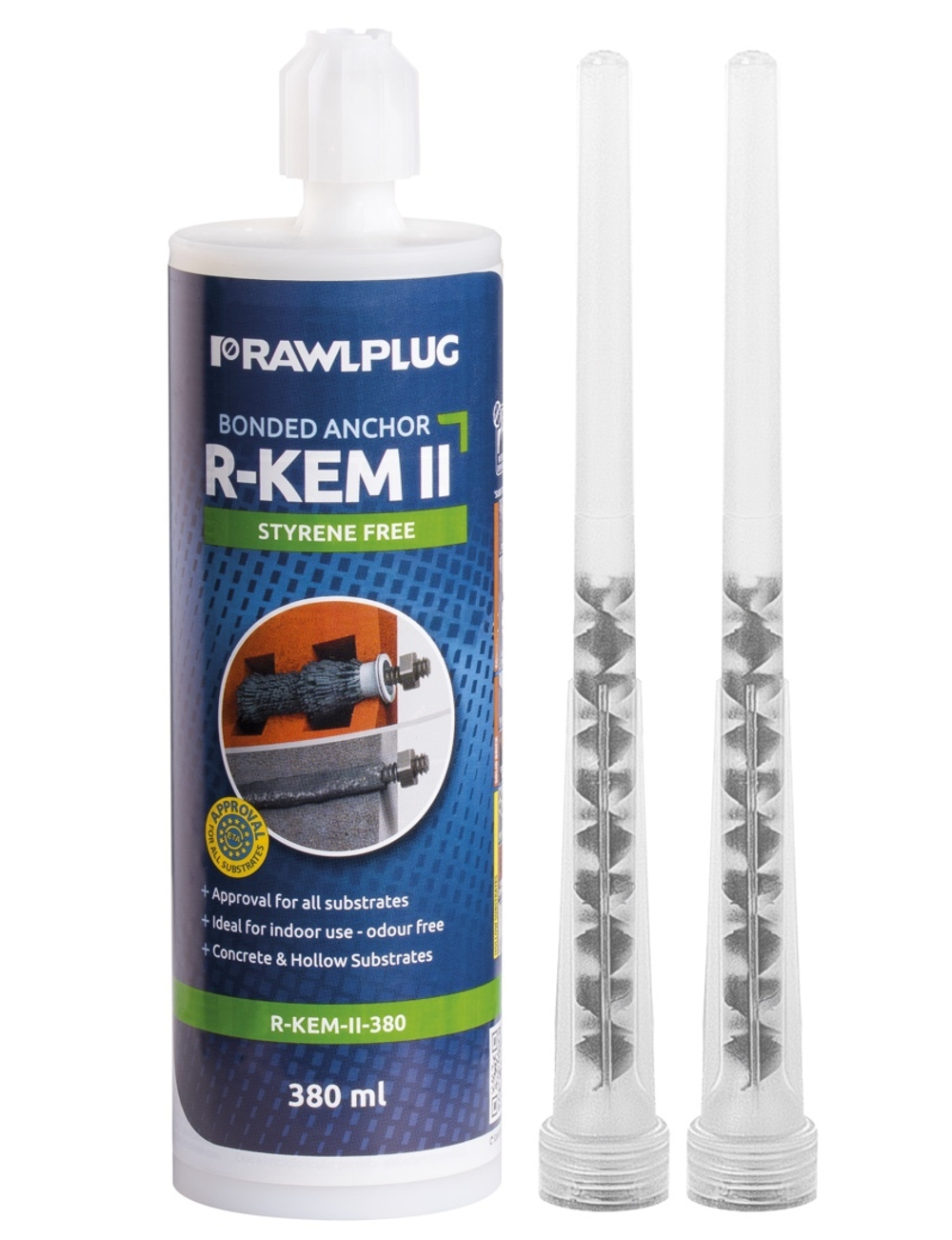 R-KEM-II-W Химический анкер Rawlplug универсальный полиэстер для зимы, 300 мл