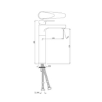 Смеситель для раковины Jaquar Vignette Prime VGP-WHM-81005NB